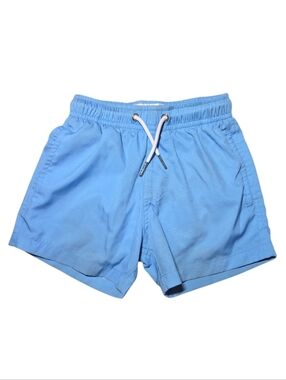 Bermies Light Blue Drawstring Swim Shorts - Size 3